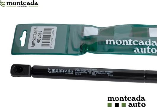 Montcada RSE018 - Газова пружина, кришка багажник autozip.com.ua