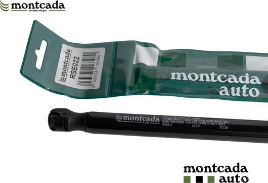 Montcada RSE022 - Газова пружина, кришка багажник autozip.com.ua