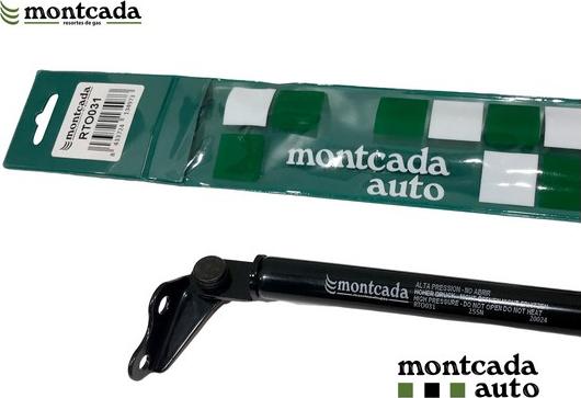 Montcada RTO031 - Газова пружина, кришка багажник autozip.com.ua