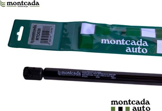 Montcada RTO026 - Газова пружина, кришка багажник autozip.com.ua