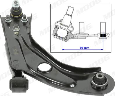 Moog PE-WP-14686 - Важіль незалежної підвіски колеса autozip.com.ua