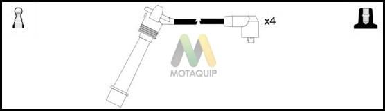 Motaquip LDRL692 - Комплект проводів запалювання autozip.com.ua