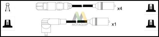 Motaquip LDRL613 - Комплект проводів запалювання autozip.com.ua