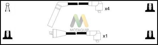 Motaquip LDRL1409 - Комплект проводів запалювання autozip.com.ua