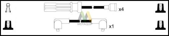 Motaquip LDRL1435 - Комплект проводів запалювання autozip.com.ua