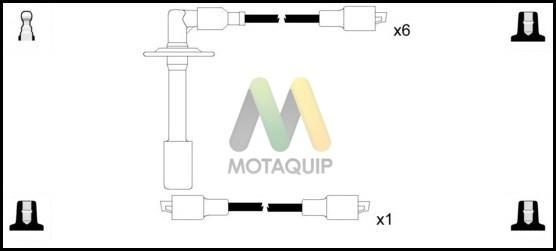 Motaquip LDRL1766 - Комплект проводів запалювання autozip.com.ua