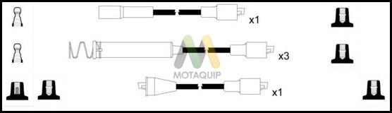 Motaquip LDRL1476 - Комплект проводів запалювання autozip.com.ua