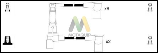 Motaquip LDRL1546 - Комплект проводів запалювання autozip.com.ua