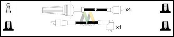 Motaquip LDRL1557 - Комплект проводів запалювання autozip.com.ua