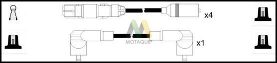 Motaquip LDRL1565 - Комплект проводів запалювання autozip.com.ua
