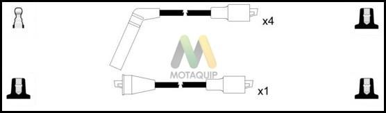 Motaquip LDRL1530 - Комплект проводів запалювання autozip.com.ua