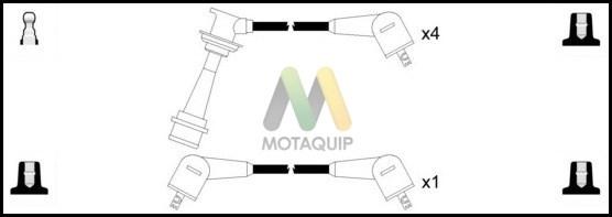 Motaquip LDRL1537 - Комплект проводів запалювання autozip.com.ua