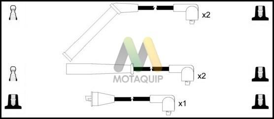 Motaquip LDRL1572 - Комплект проводів запалювання autozip.com.ua