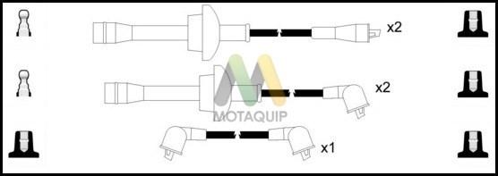 Motaquip LDRL1696 - Комплект проводів запалювання autozip.com.ua
