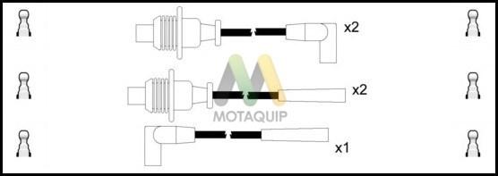 Motaquip LDRL1656 - Комплект проводів запалювання autozip.com.ua
