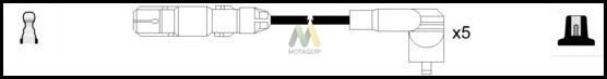 Motaquip LDRL1638 - Комплект проводів запалювання autozip.com.ua