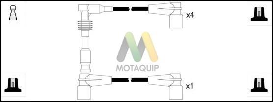 Motaquip LDRL1095 - Комплект проводів запалювання autozip.com.ua