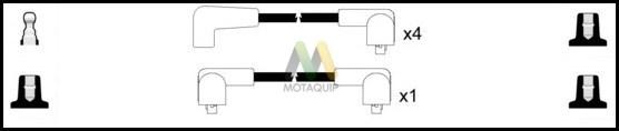 Motaquip LDRL109 - Комплект проводів запалювання autozip.com.ua