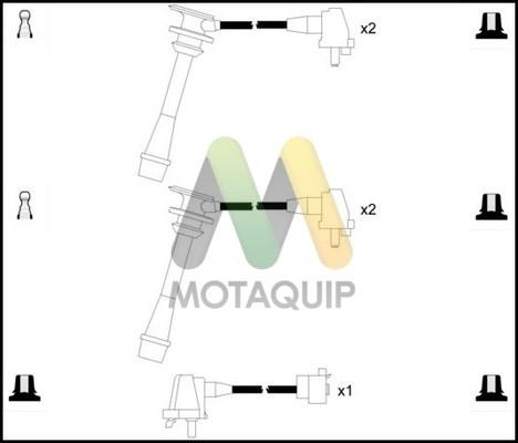 Motaquip LDRL1043 - Комплект проводів запалювання autozip.com.ua