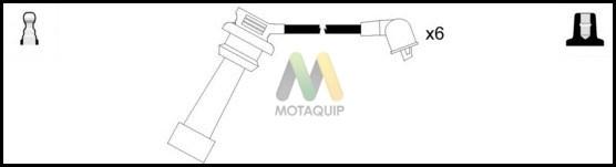 Motaquip LDRL1089 - Комплект проводів запалювання autozip.com.ua