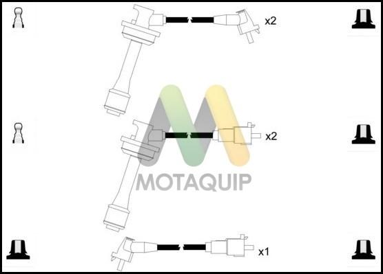 Motaquip LDRL1084 - Комплект проводів запалювання autozip.com.ua