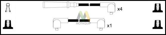 Motaquip LDRL1080 - Комплект проводів запалювання autozip.com.ua