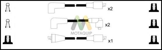 Motaquip LDRL1088 - Комплект проводів запалювання autozip.com.ua