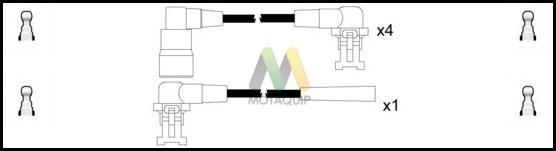 Motaquip LDRL1029 - Комплект проводів запалювання autozip.com.ua