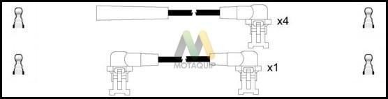 Motaquip LDRL1022 - Комплект проводів запалювання autozip.com.ua