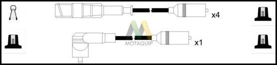 Motaquip LDRL1074 - Комплект проводів запалювання autozip.com.ua