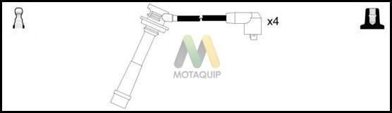 Motaquip LDRL1164 - Комплект проводів запалювання autozip.com.ua