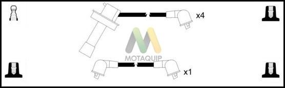Motaquip LDRL1163 - Комплект проводів запалювання autozip.com.ua