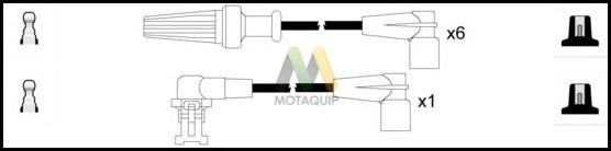 Motaquip LDRL1102 - Комплект проводів запалювання autozip.com.ua