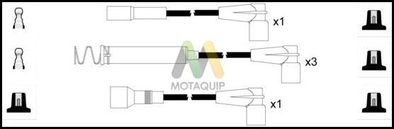 Motaquip LDRL1119 - Комплект проводів запалювання autozip.com.ua
