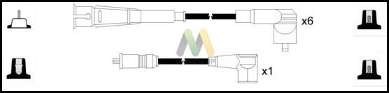 Motaquip LDRL1115 - Комплект проводів запалювання autozip.com.ua