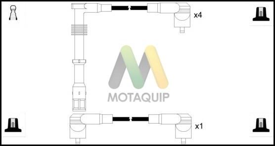 Motaquip LDRL1113 - Комплект проводів запалювання autozip.com.ua