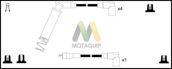 Motaquip LDRL1126 - Комплект проводів запалювання autozip.com.ua