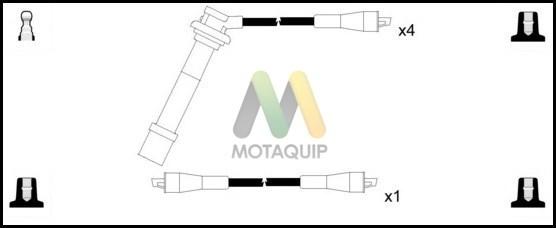 Motaquip LDRL1174 - Комплект проводів запалювання autozip.com.ua