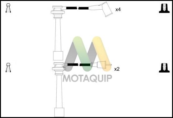 Motaquip LDRL1170 - Комплект проводів запалювання autozip.com.ua