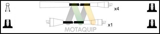 Motaquip LDRL1857 - Комплект проводів запалювання autozip.com.ua