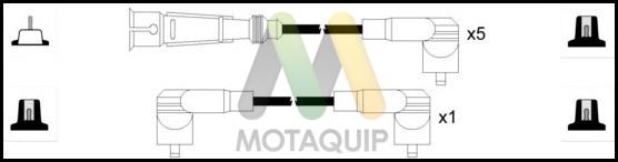Motaquip LDRL1860 - Комплект проводів запалювання autozip.com.ua
