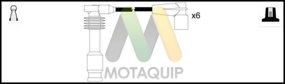 Motaquip LDRL1863 - Комплект проводів запалювання autozip.com.ua