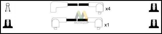 Motaquip LDRL1816 - Комплект проводів запалювання autozip.com.ua