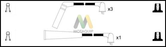 Motaquip LDRL1835 - Комплект проводів запалювання autozip.com.ua