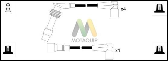 Motaquip LDRL781 - Комплект проводів запалювання autozip.com.ua