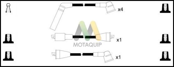 Motaquip LDRL1348 - Комплект проводів запалювання autozip.com.ua