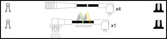 Motaquip LDRL1343 - Комплект проводів запалювання autozip.com.ua