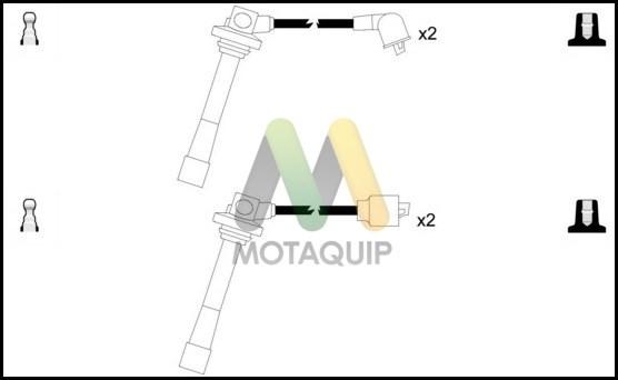 Motaquip LDRL1380 - Комплект проводів запалювання autozip.com.ua