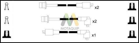 Motaquip LDRL1383 - Комплект проводів запалювання autozip.com.ua