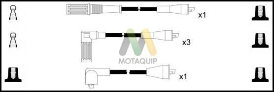 Motaquip LDRL1215 - Комплект проводів запалювання autozip.com.ua